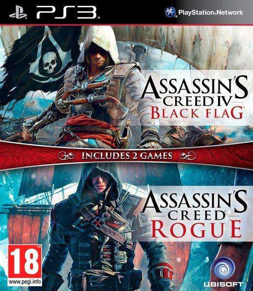 Assassin's Creed Black Flag / Rogue Double Pack PlayStation 3 (PAL)