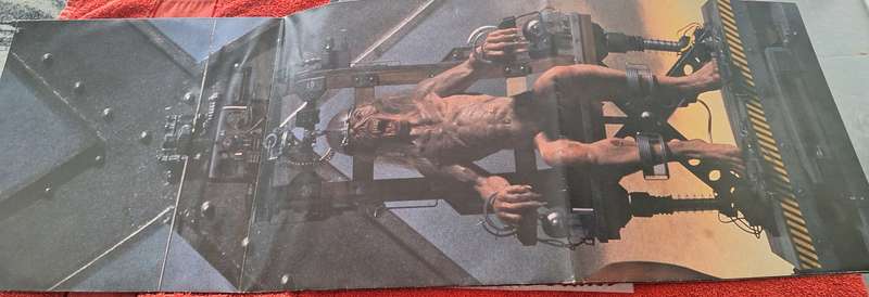 Iron Maiden  -  Man on The Edge 12" 33RPM Vinyl LP