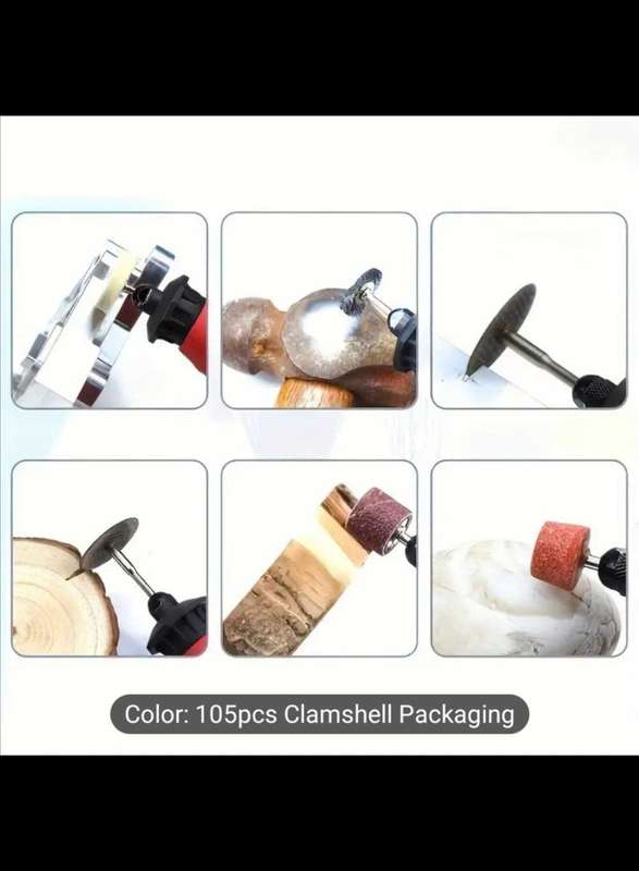 105-Piece Dremel Accessories Kit  The Ultimate All-in-One Set!