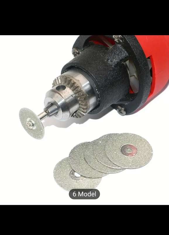 12-Piece 40mm Diamond Cutting Disc Set  Precision Cutting for Various Materials!