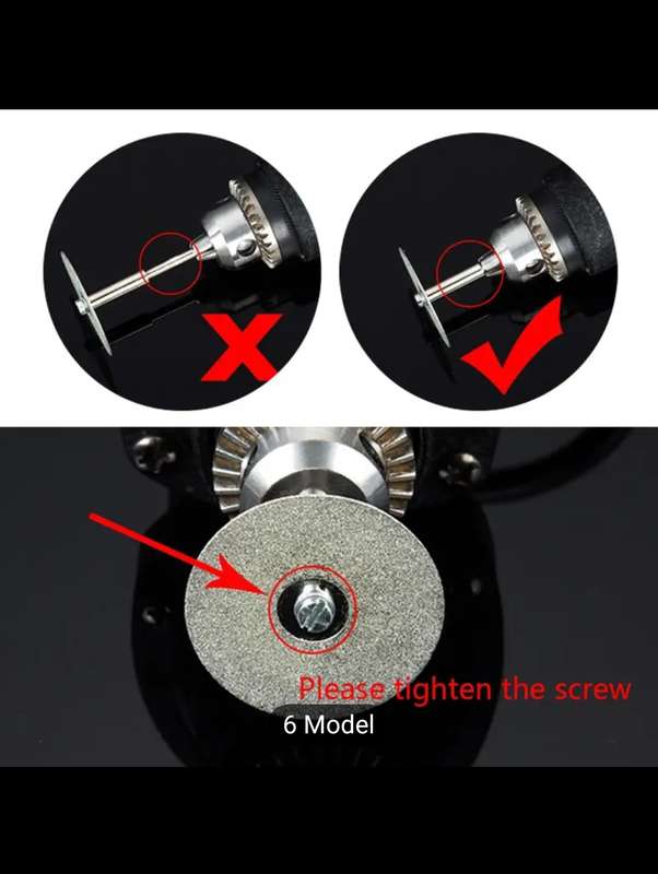 12-Piece 40mm Diamond Cutting Disc Set  Precision Cutting for Various Materials!