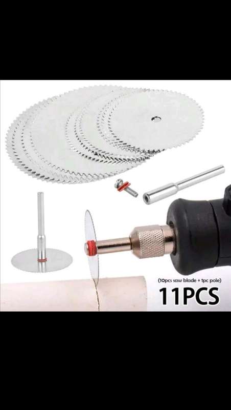 11pc Wood cutting discs