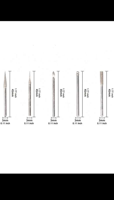 30pc diamond drill bits for any material. Stone, glass, metal, wood, plastic.
