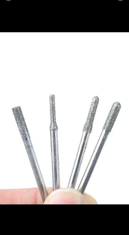 30pc diamond drill bits for any material. Stone, glass, metal, wood, plastic.