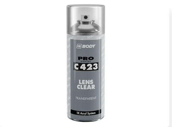 HB Body Clear Lens Headlight Restoration Spray Transparent 400ml