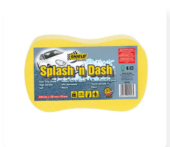 Shield Splash and Dash sponge