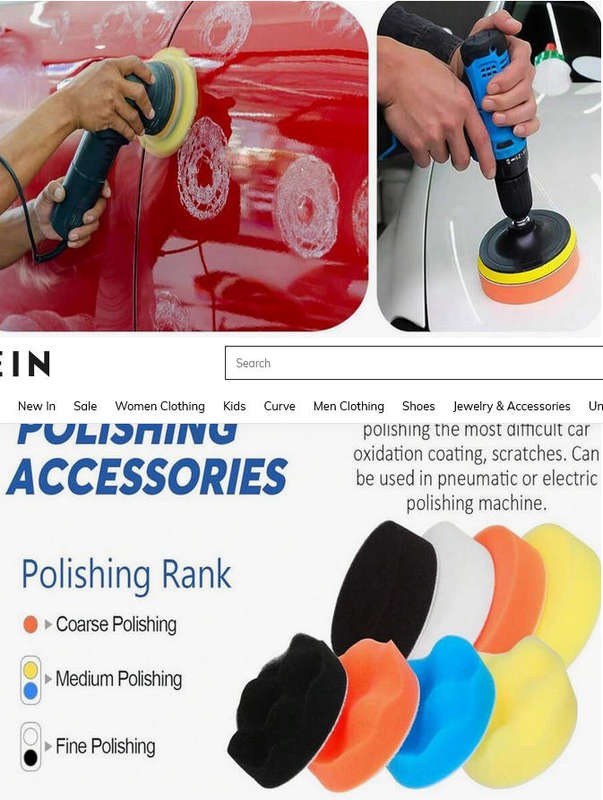 5pc 3-Inch Polishing Kit  Compact Power for a Brilliant Finish!  Perfect for Glass, Automotive,