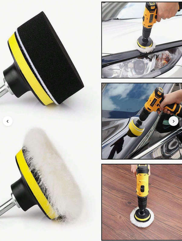 5pc 3-Inch Polishing Kit  Compact Power for a Brilliant Finish!  Perfect for Glass, Automotive,