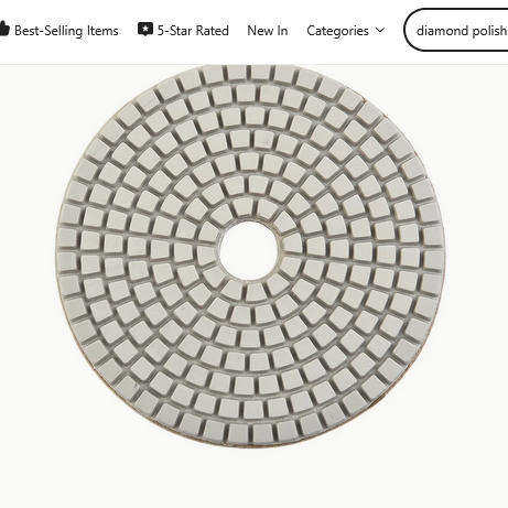  1x Diamond Polishing Pad 30 grit to 10000 grit  For Stone, Glass & Hard Surface Perfection 