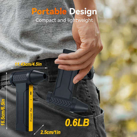   Turbo Jet Blower  Ultimate Power in Your Palm! 