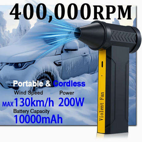   Turbo Jet Blower  Ultimate Power in Your Palm! 