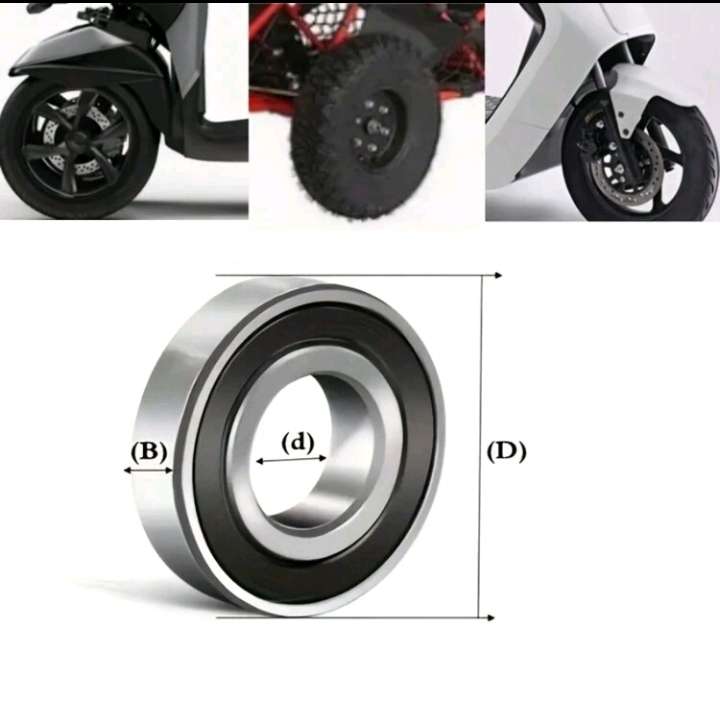 6002zz Ball Bearings (15x32x9mm)  High-Speed Precision Performance