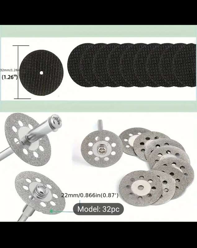30pcs Mini Rotary Tool Kit  Precision Cutting for Multiple Materials!