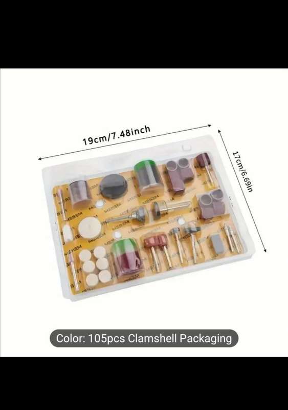 105-Piece Dremel Accessories Kit  The Ultimate All-in-One Set!