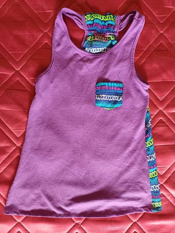 Girl Top Pink Angel (Size 8-9years)