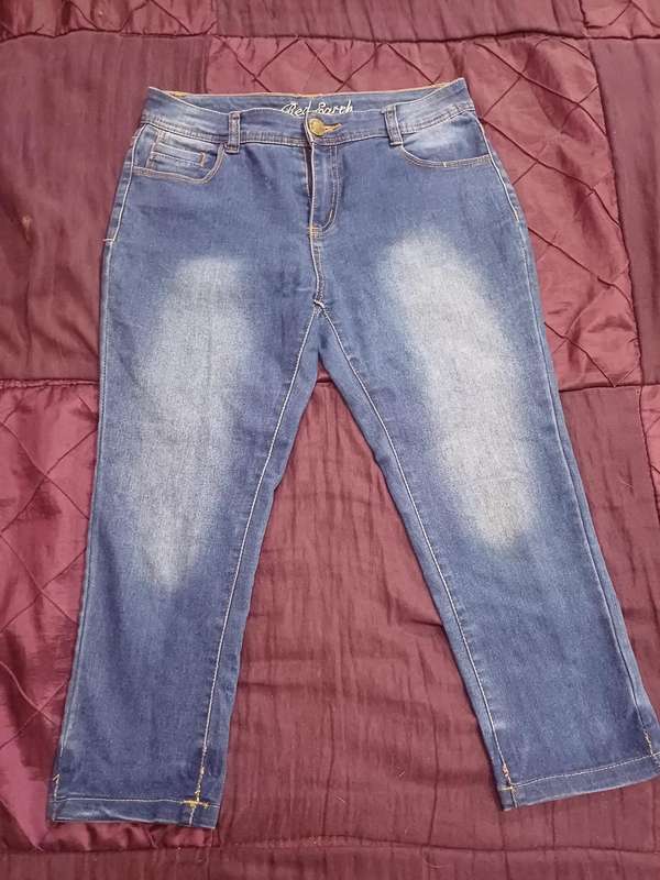 Woman 3/4 Pants Red Earth (Size 34)