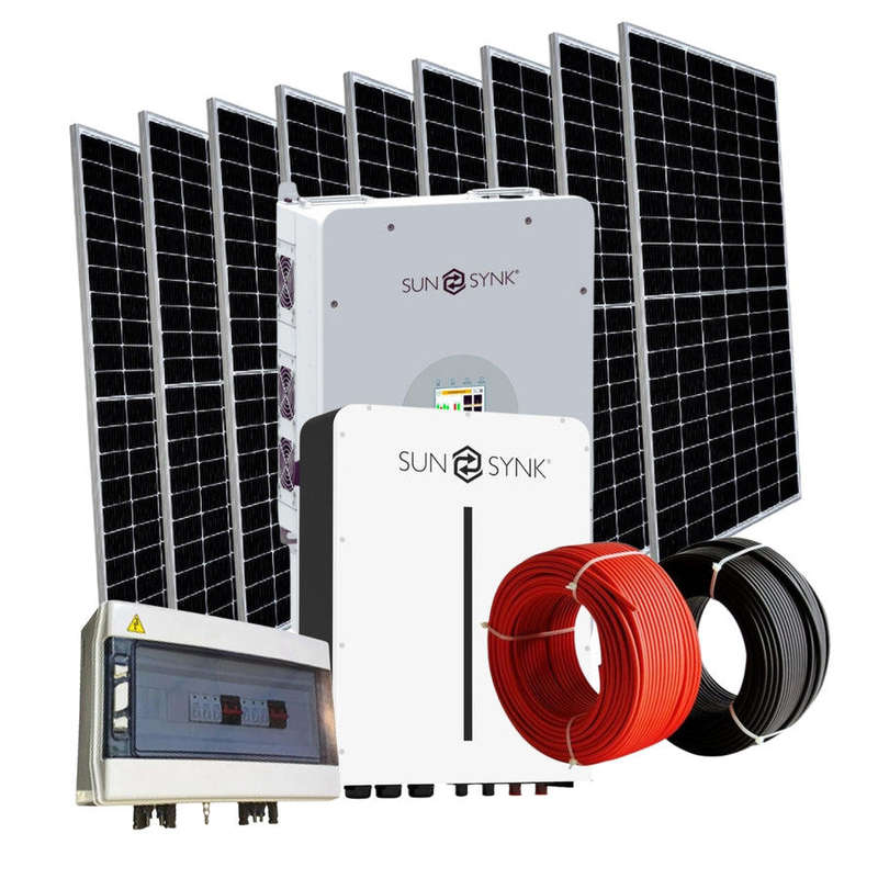 Combo Sunsynk 5kW 5.12kWh 51.2V Self Consumption Solar Power System