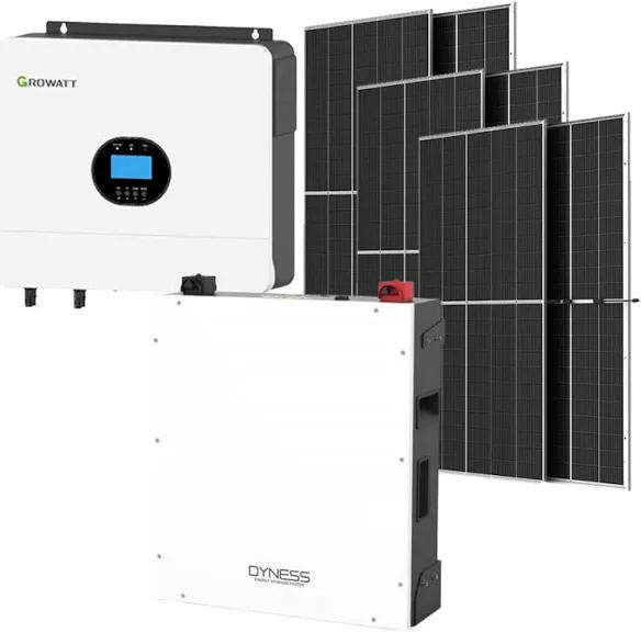 Growatt 6000w and Dyness 5.12 Lithium Battery Combo Power Kit 6x Solar 460w Canadian Solar