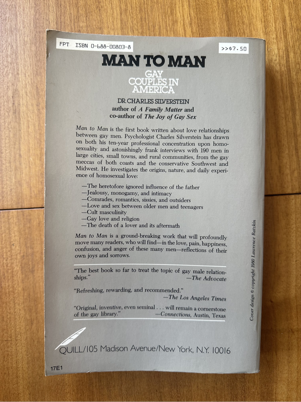 Man to Man - Gay Couples in America