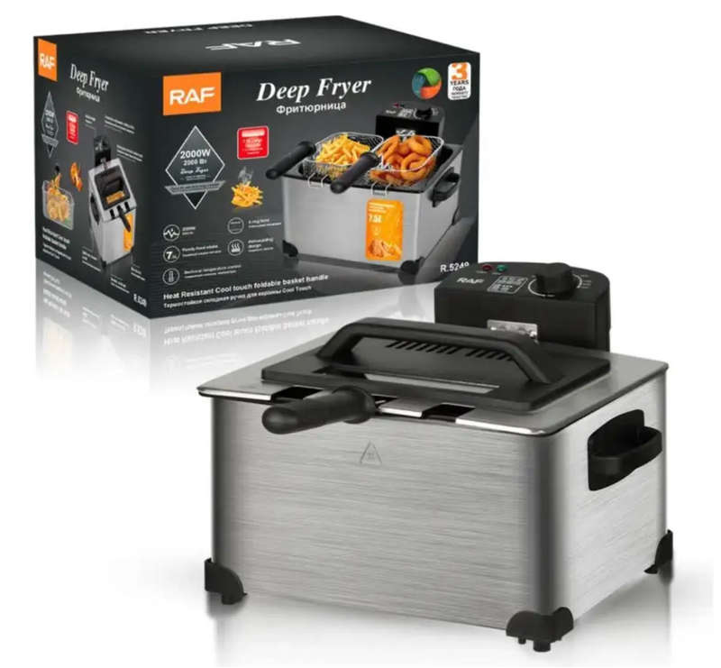 RAF Deep Fryer with 2 Baskets R.5249