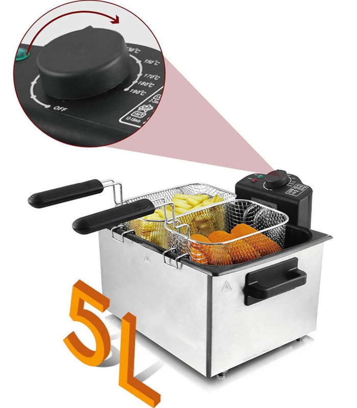 RAF Deep Fryer with 2 Baskets R.5249
