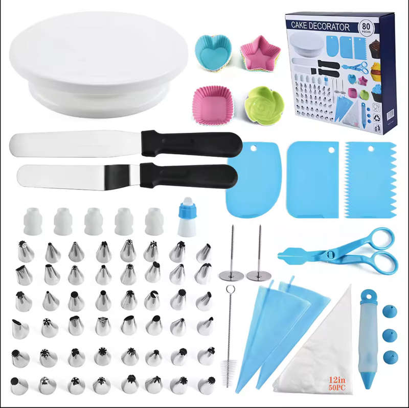 Cake Decorating Set  80 pieces