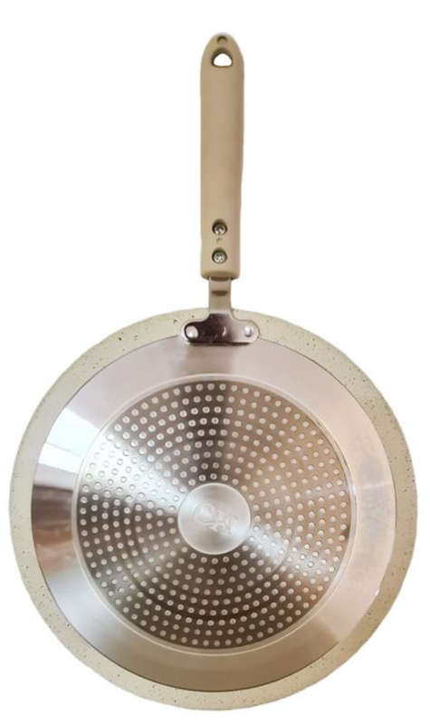 Continental Homeware Cream 28.5cm Non-Stick Pancake, Pizza & Roti Pan
