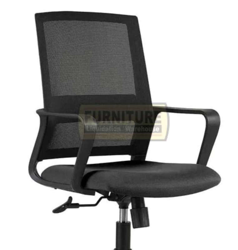 8610 Black office chair-Demo/Display unit