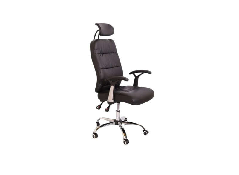 Daska C309 Brown Office Adjustable Arm Chair