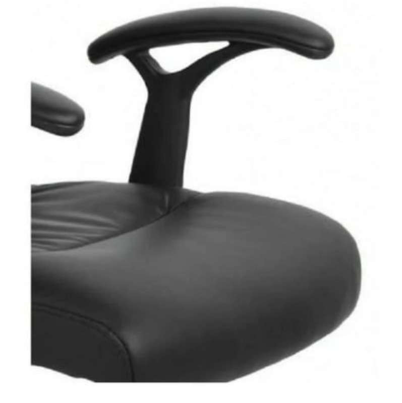 SMTE 309 - Reclining Office PU Leather Chair with Head & Arm rests - Black