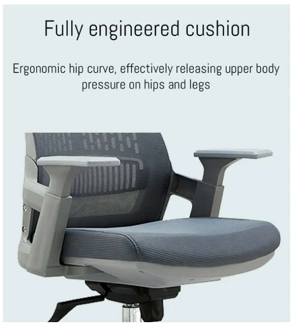 Eay Eay Thing Ergonomic Home Office Chair With Headrest Office Executive Chair (Grey, DIY(Do-It-Your