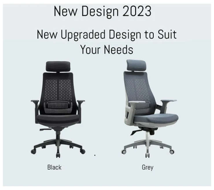 Eay Eay Thing Ergonomic Home Office Chair With Headrest Office Executive Chair (Grey, DIY(Do-It-Your