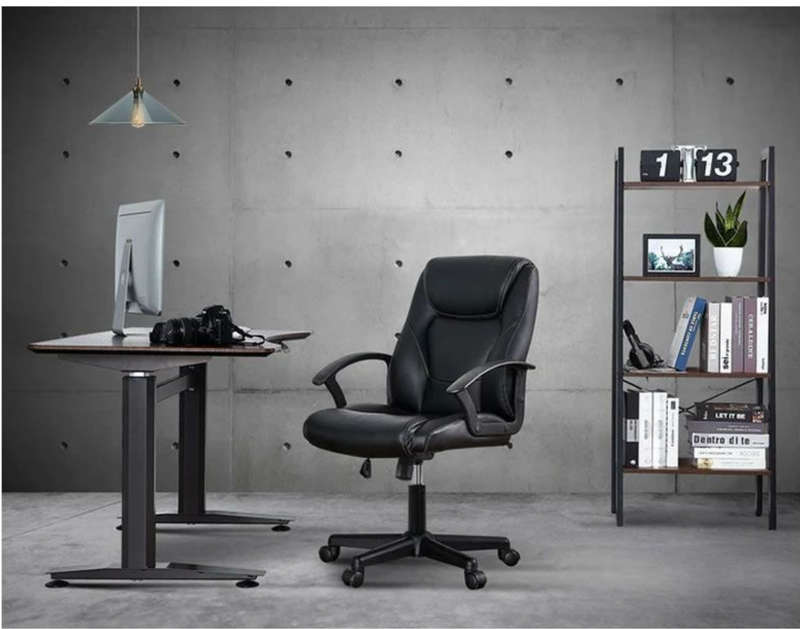 Modern PU Leather Executive Office Chair - 4012 Black - SECONDHAND/DEMO UNIT !!!!!