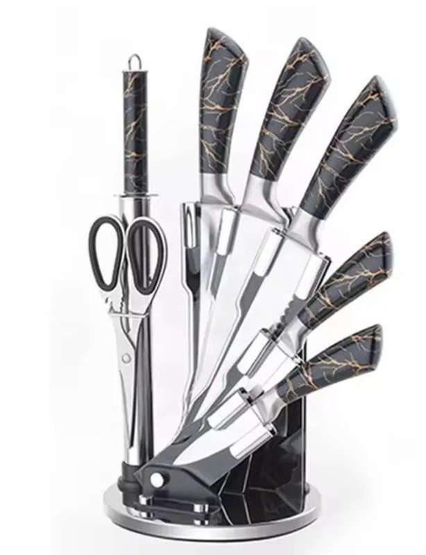 8 Piece Knife Set with Knife Stand