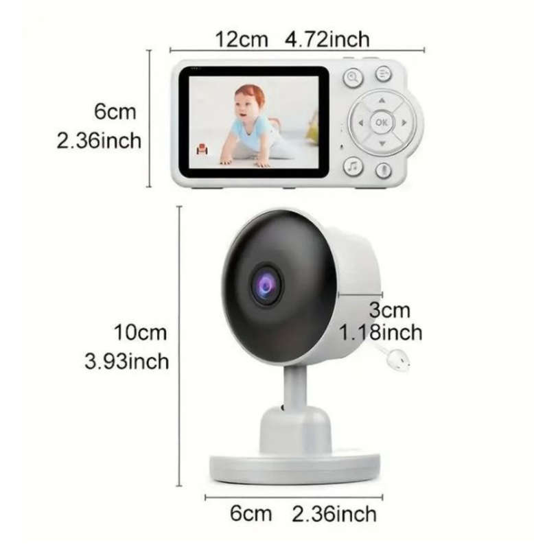 Baby Monitor - 2.8 Inch Screen
