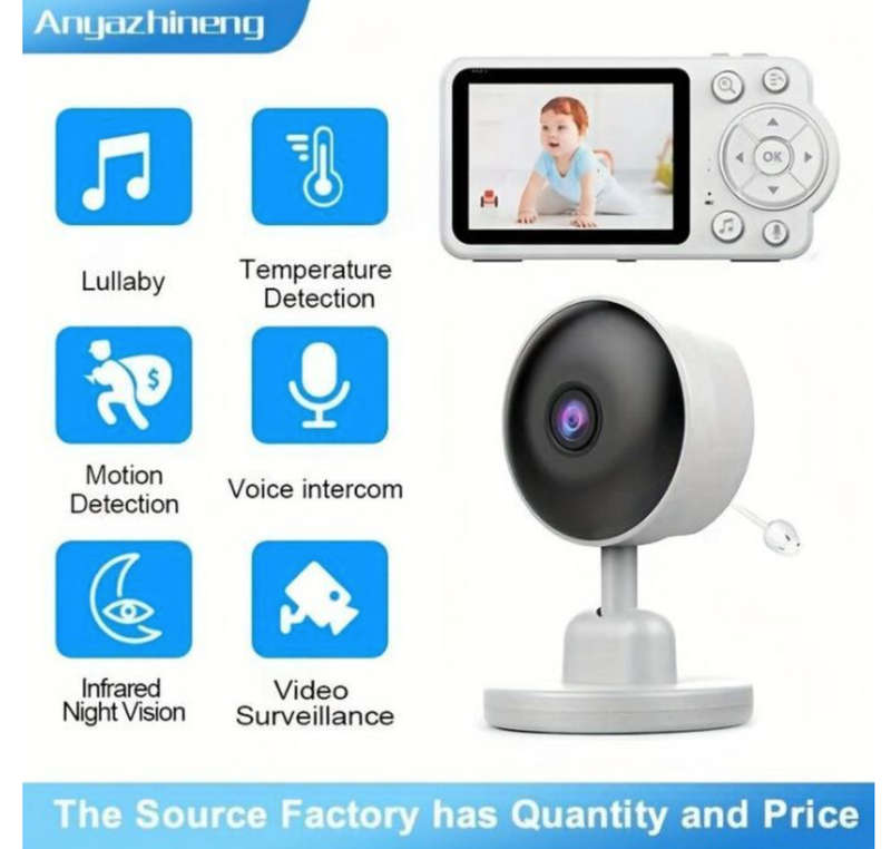 Baby Monitor - 2.8 Inch Screen