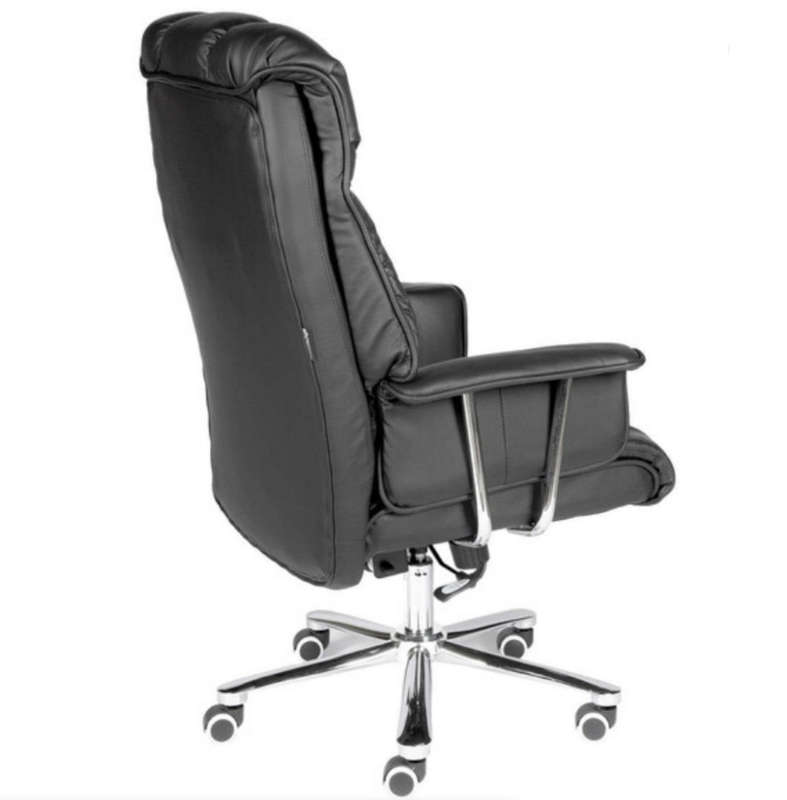 Executive Chair Faux Leather Thickly Padded Rocker Function High Back Rest - Secondhand/Demo Unit!!!