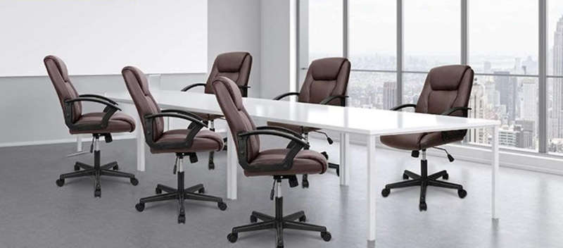 Ergonomic Leather, Modern Executive Office Chair