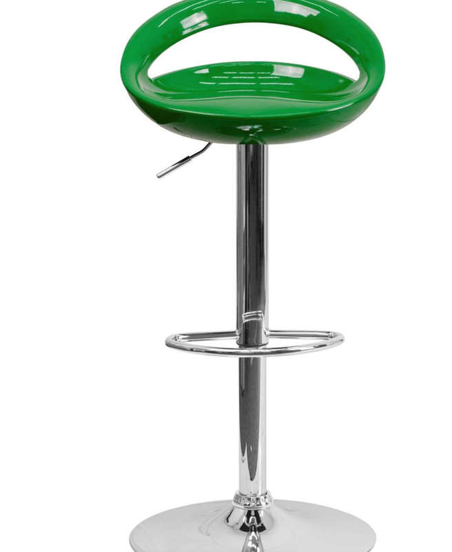 Cut Out Bar Stool Glossy
