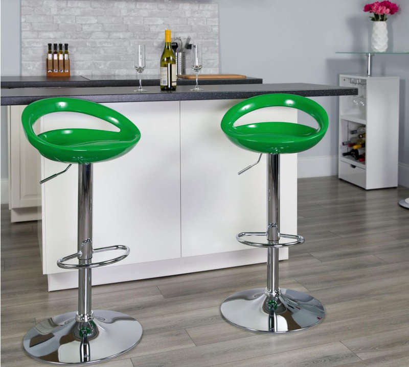 Cut Out Bar Stool Glossy