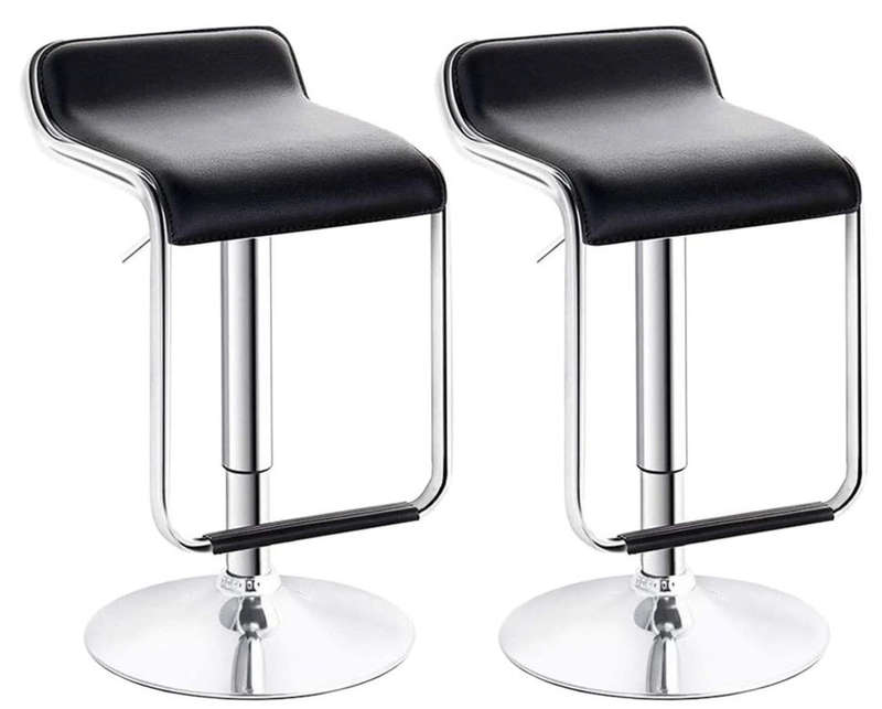 Leather Low back Bar Chair Stool - Secondhand/Demo Unit!!!!!