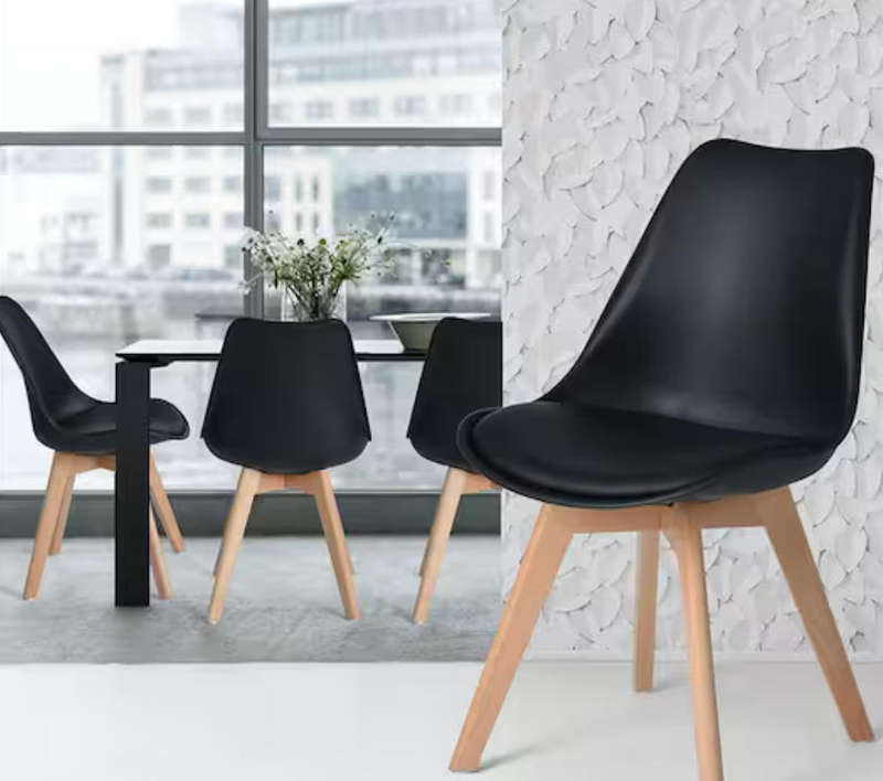 Modern Wooden Leg Chair - Secondhand/Demo Unit!!!!