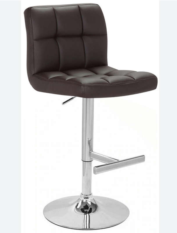 Soft Bar Stool Leather Kitchen Chair - Secondhand/Demo Unit!!!!