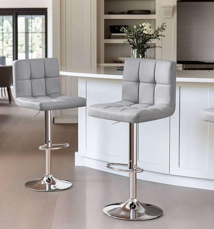 Faux Leather Kitchen Breakfast / Bar Stool - Secondhand/Demo Unit!!!!!