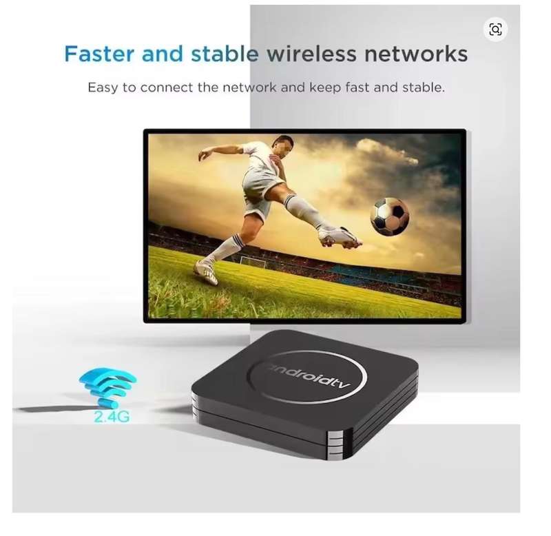 Q3 Android 14 TV Box 8K Set Top Box Allwinner H3 HD 4K 2.4G Wifi 4GB