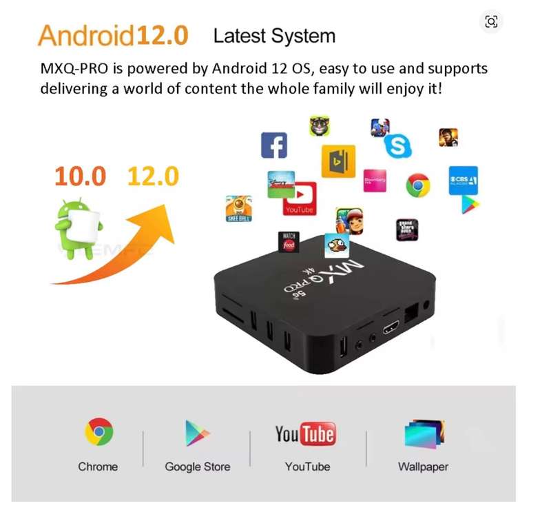 MXQ PRO TV BOX