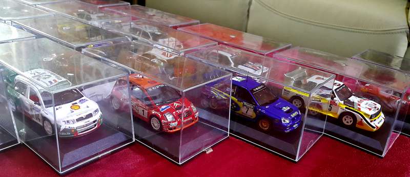RALLY CAR COLLECTION - A UNIQUE MODEL COLLECTION!!!!!