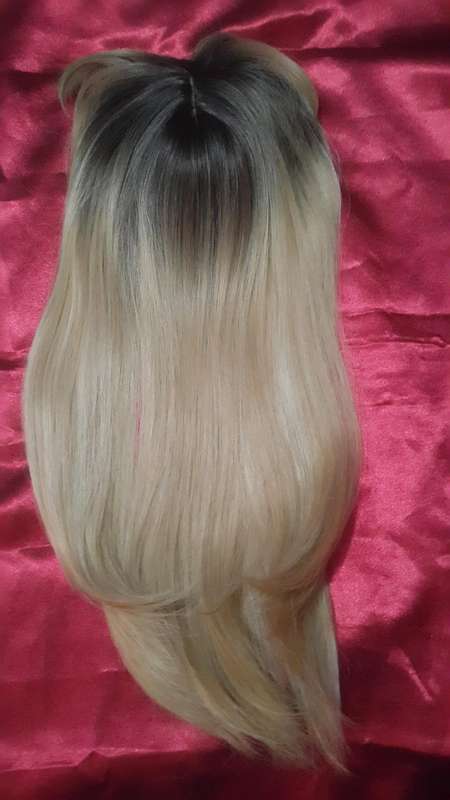 Ladies Synthetic Fibre Hair Topper with fringe