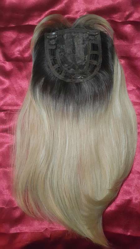 Ladies Synthetic Fibre Hair Topper with fringe
