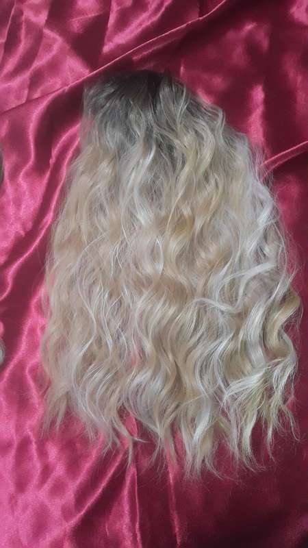 Blond Drawstring Synthetic Ponytail